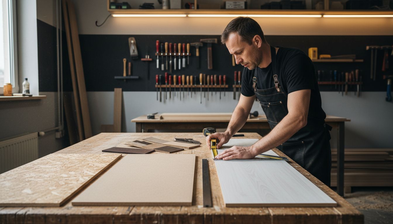 warsztat płyty meblowe