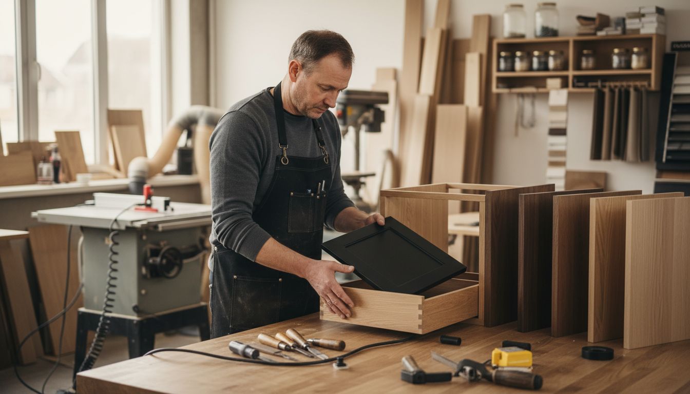 pracownia stolarza kuchnia