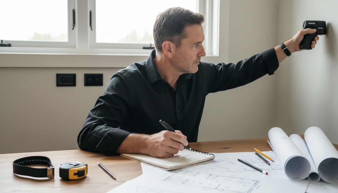 pomiar przestrzeni wnętrza