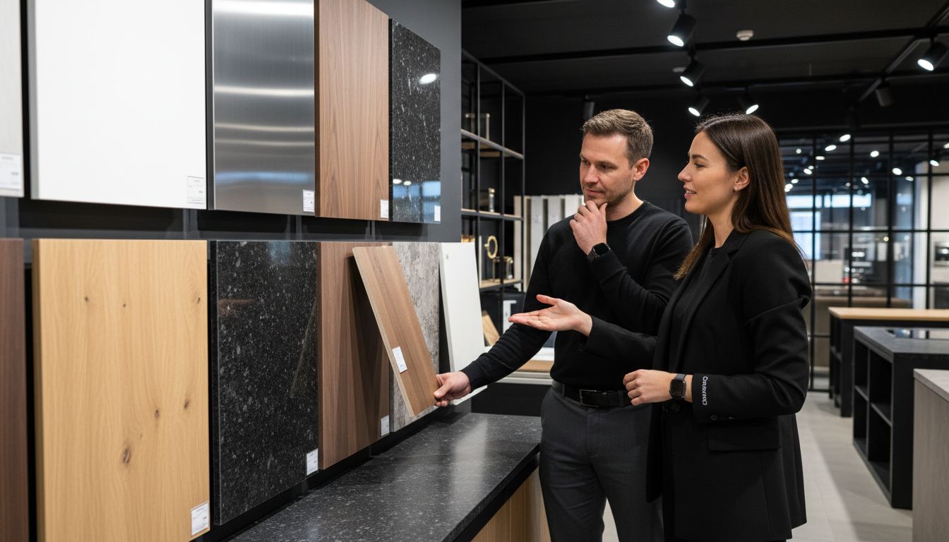 materiały mebli kuchennych