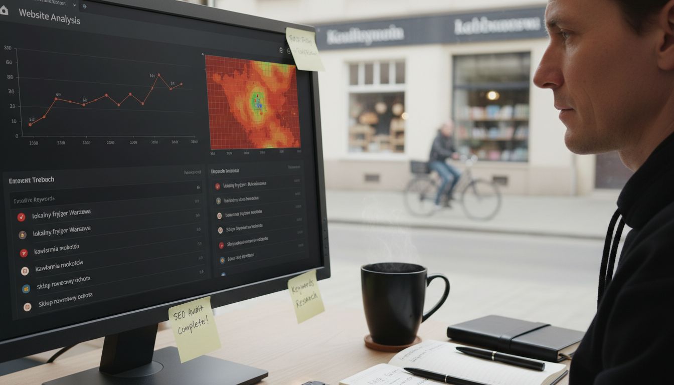 Analiza SEO strony lokalnej firmy