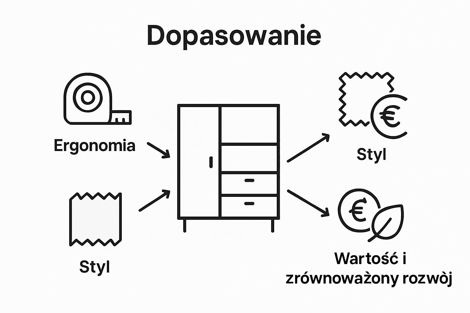 Infografika: jak wybrać meble idealnie dopasowane do Twojego stylu i budżetu