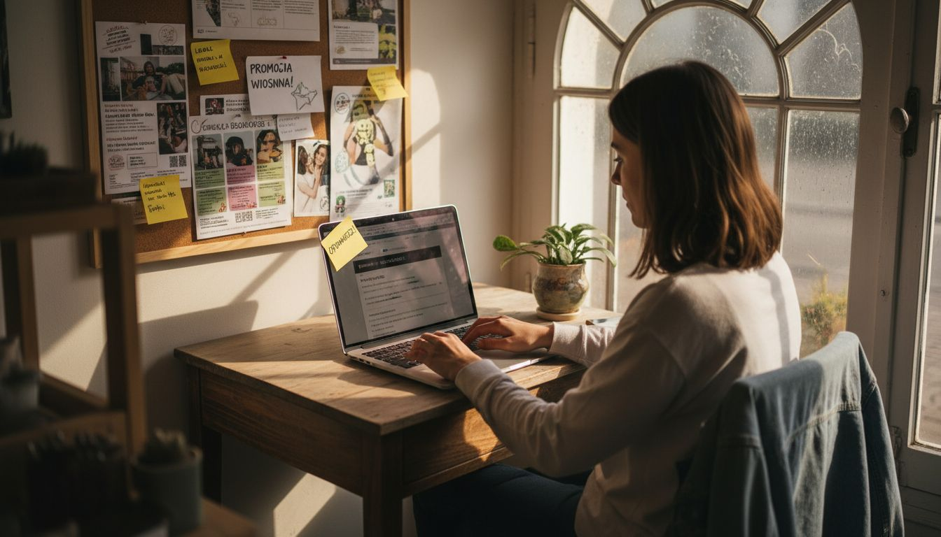 Manager firmy odpowiada na opinie klientów w Google