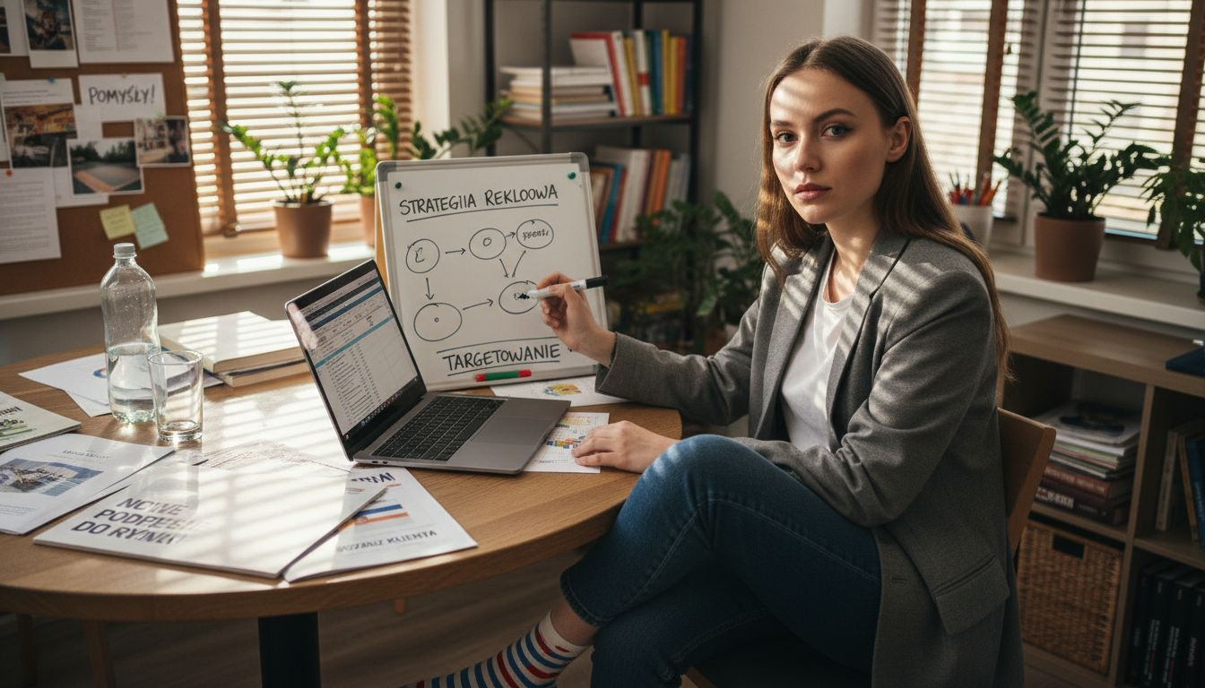 Specjalista od marketingu szuka pomysłów na kampanię opartą na storytellingu – zastanawia się, jak wciągnąć odbiorców w ciekawą historię marki.