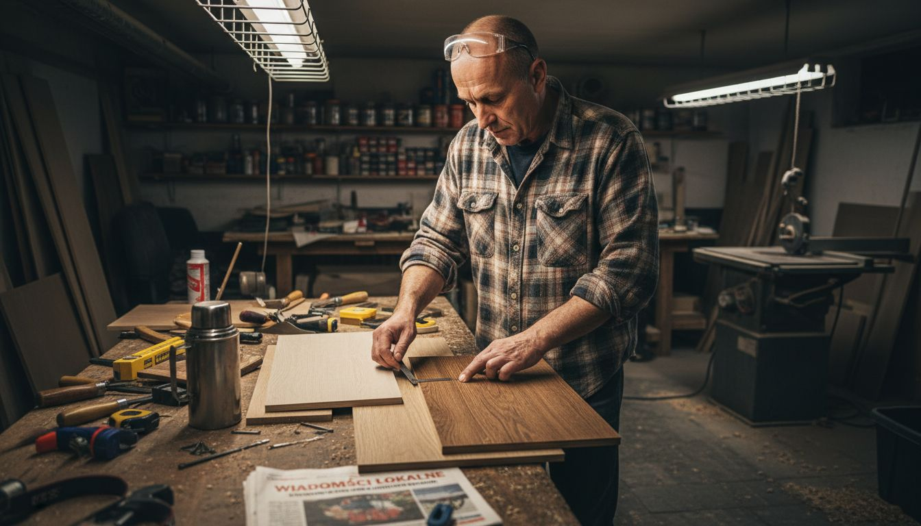 Stolarz porównuje płyty MDF, laminaty i panele drewniane – które materiały najlepiej sprawdzą się w Twoim projekcie?