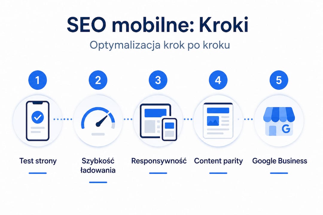 Infografika: jak skutecznie zoptymalizować stronę pod kątem SEO na urządzeniach mobilnych