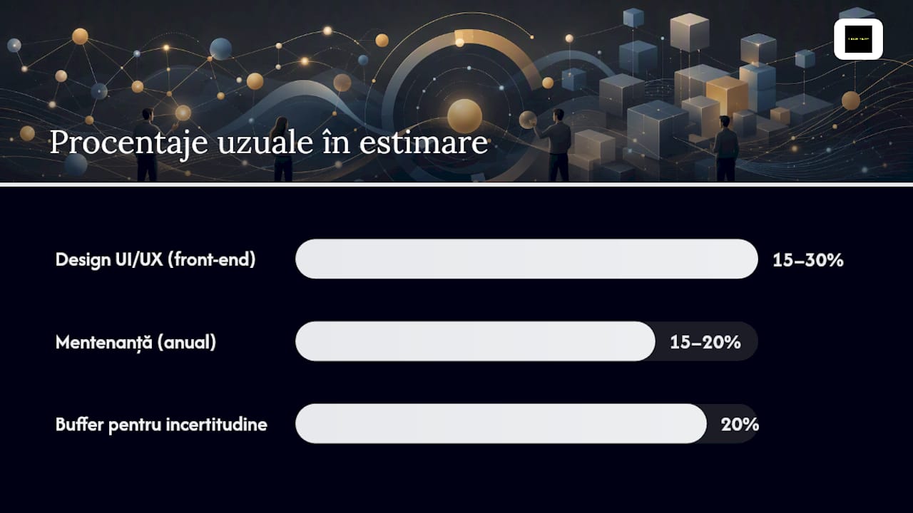 Cum transformi efortul estimat în calendar și buget — overview diagram