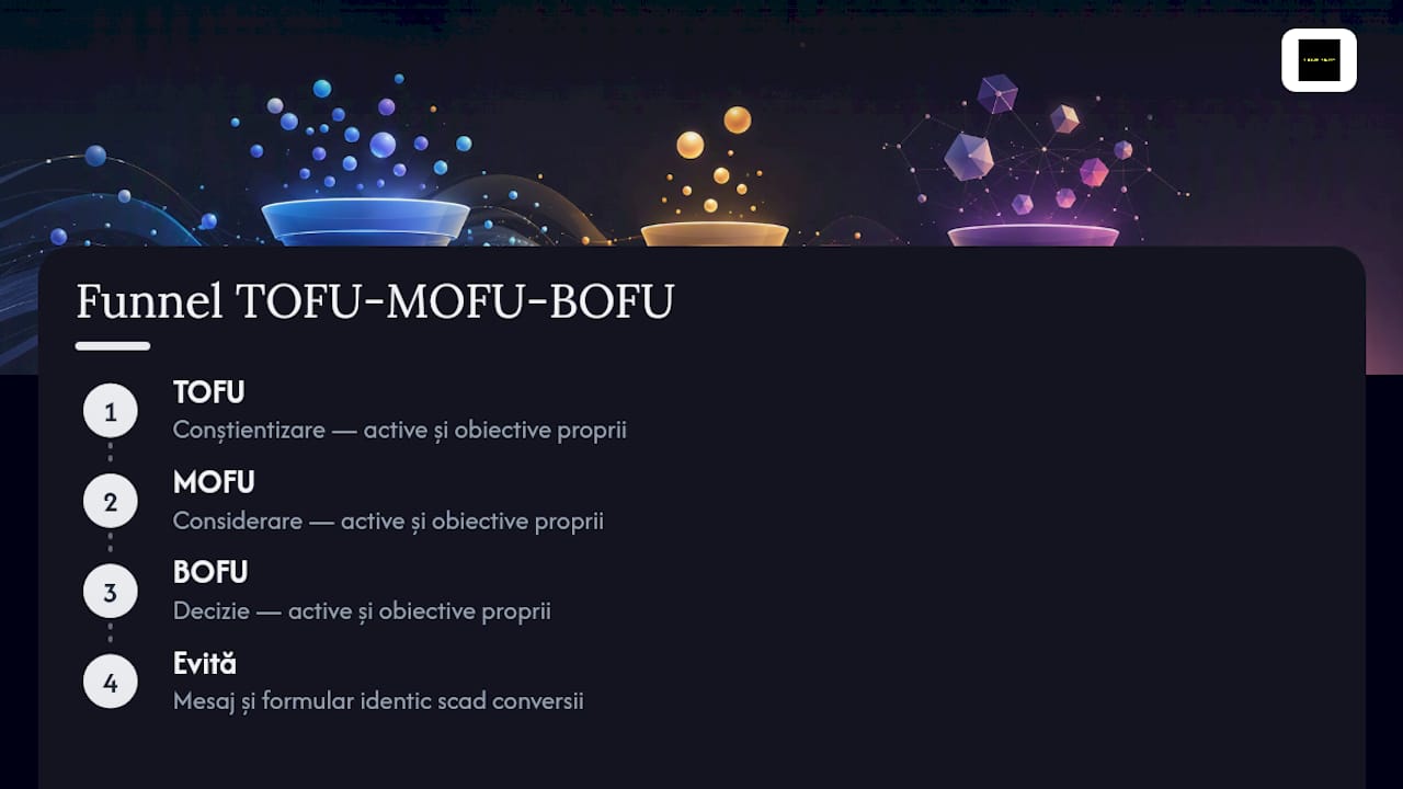 Schema etapelor din procesul de generare a potențialilor clienți