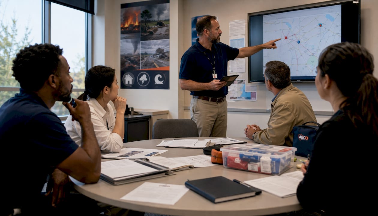 Security for government buildings: a decision-maker's guide 10 Security team emergency planning session