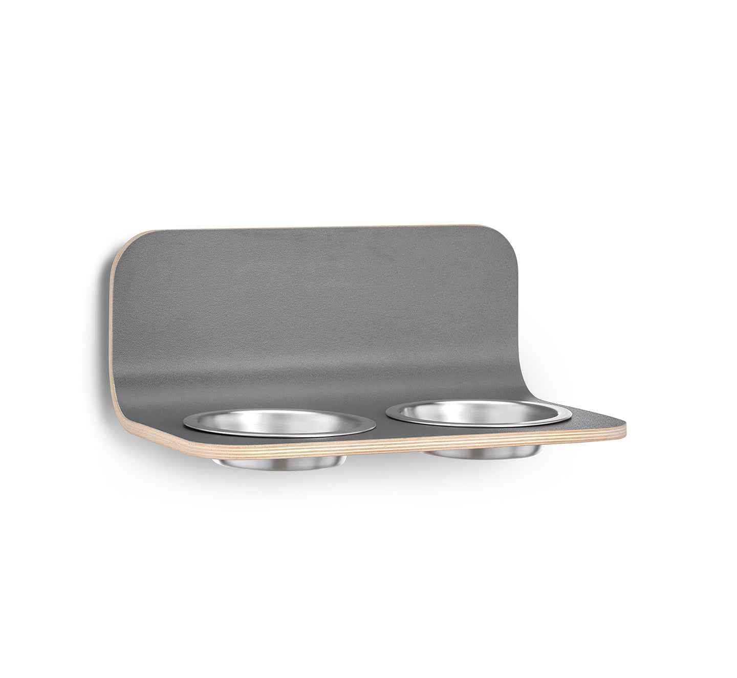 Arco Cat Feeder, Steel Bowls