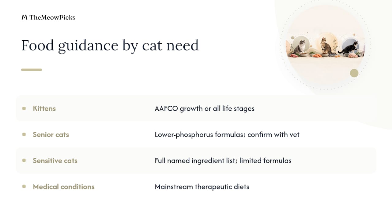 Comparing Independent Brands by Cat Health Needs — overview diagram