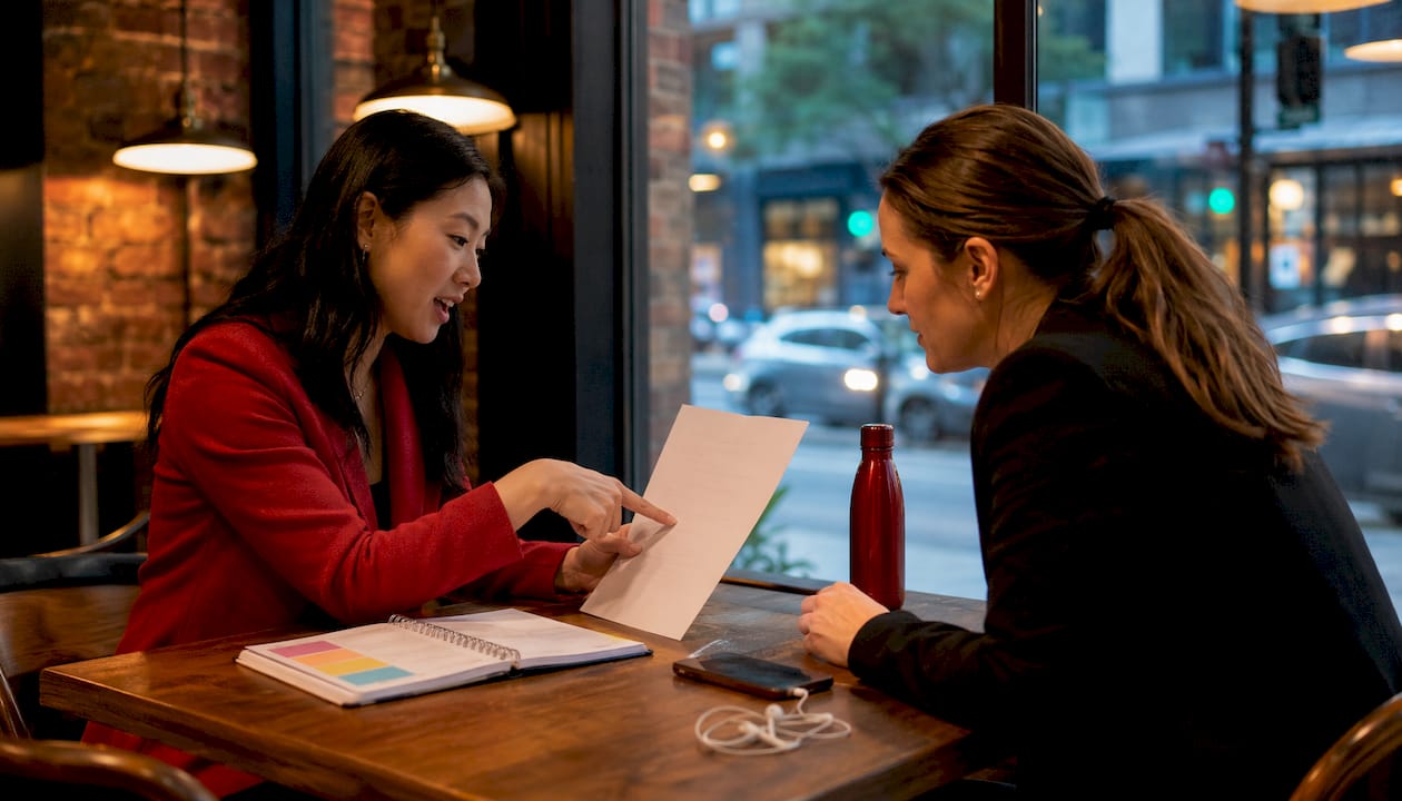 Cloud backup solutions for small business in Queensland 2026 5 Two professionals reviewing backup provider contracts