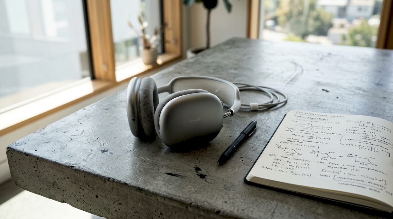 AirPods Max headphones and audio algorithm notes