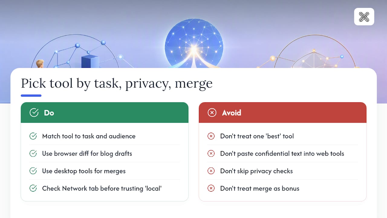What Most Guides Get Wrong About Comparing Files — overview diagram