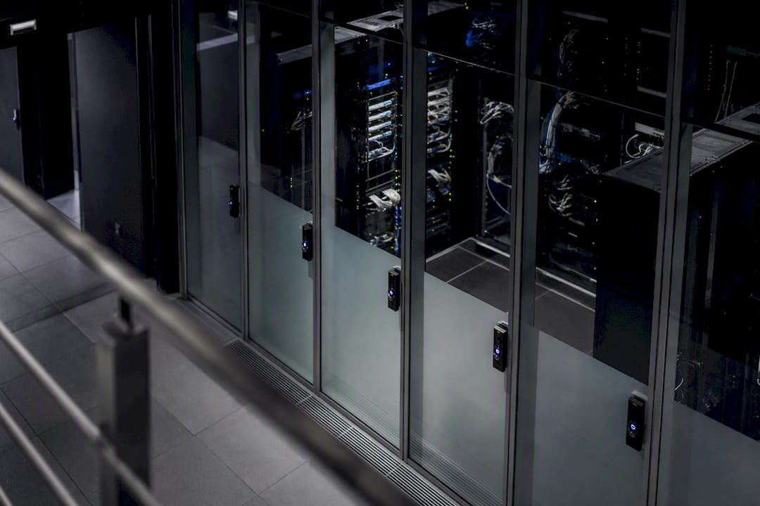 Secure server racks in a regulated data center
