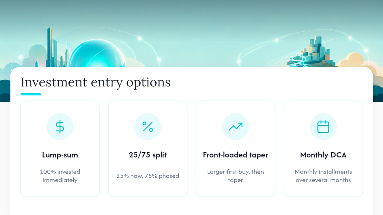 Comparison of hybrid investing approaches