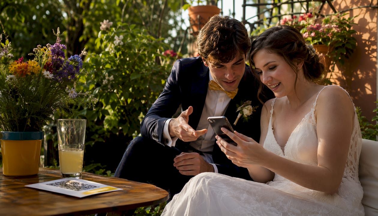 Wedding photo collector for couples: quick, private guest uploads