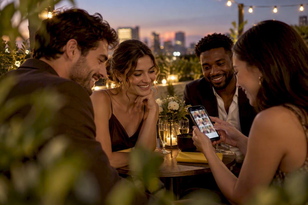 No app QR uploads for hosts, private event photo sharing