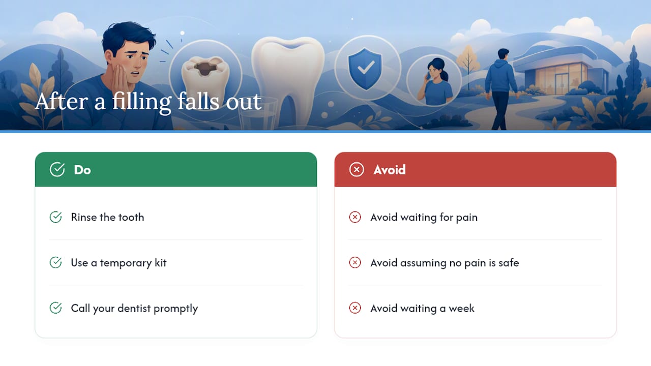 What most lost-filling advice gets wrong — overview diagram