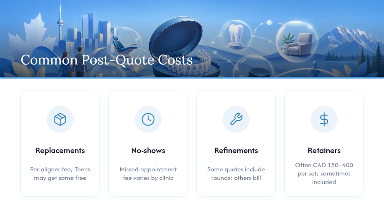 What Costs Might Show Up After Your Initial Quote? — overview diagram