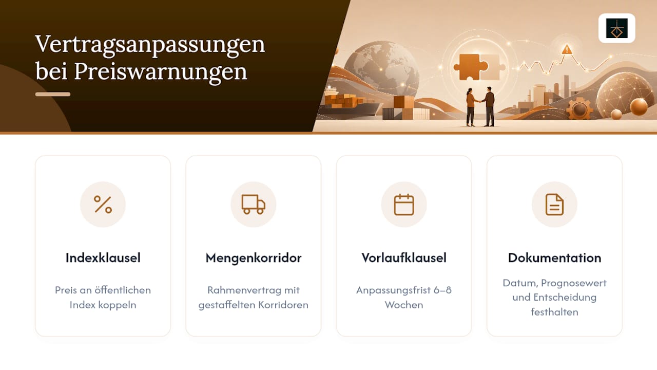 Lieferantenverträge anpassen: Was Warnungen konkret ändern sollten — overview diagram