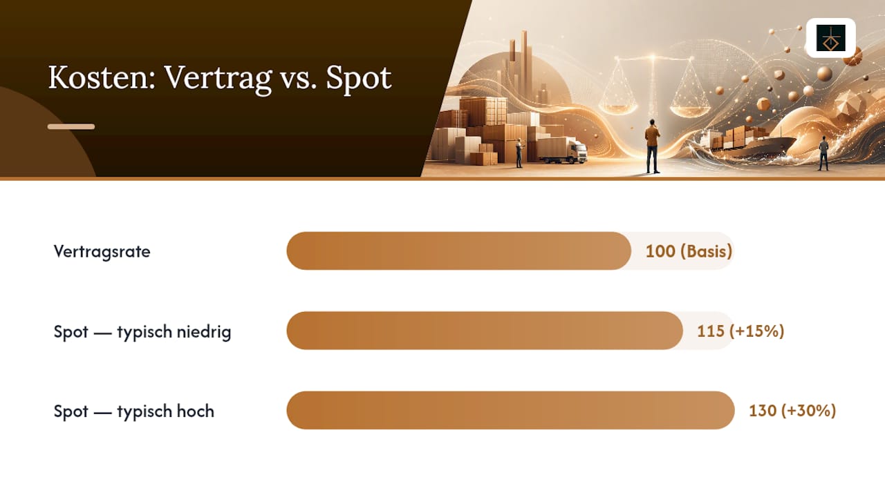 Contract vs. Spot Buying im direkten Vergleich — overview diagram