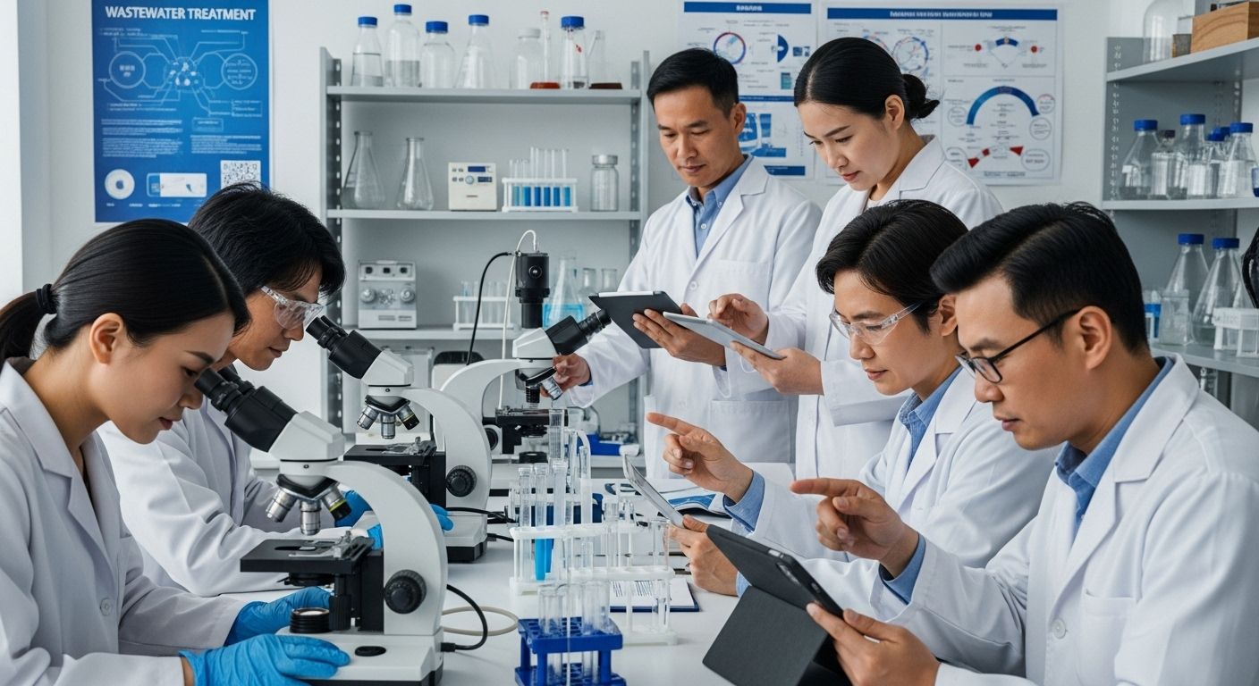 wastewater lab analysis