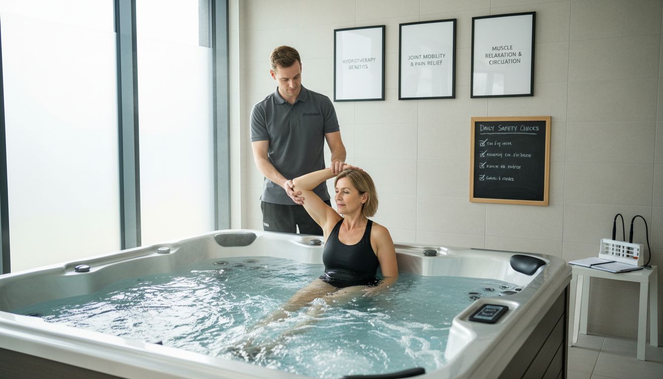 hydrotherapy hot tub