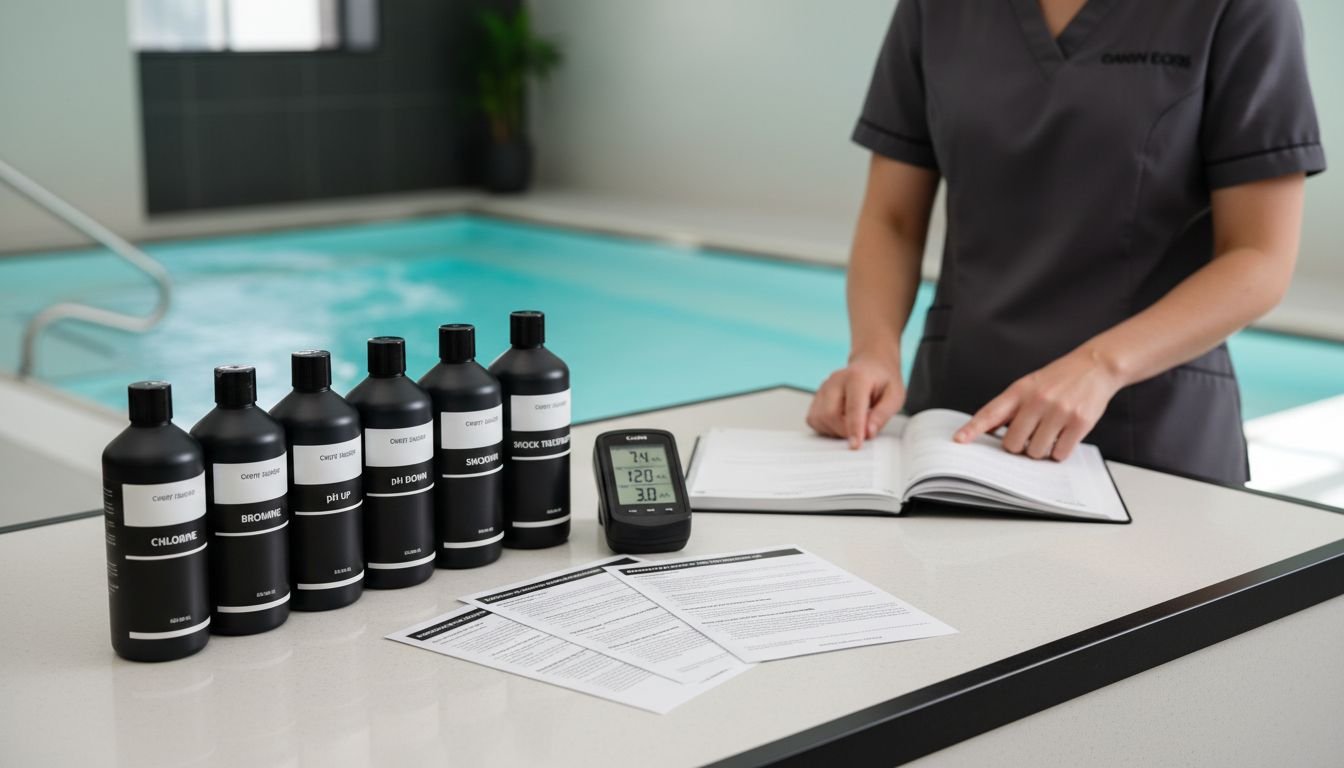 spa chemicals selection