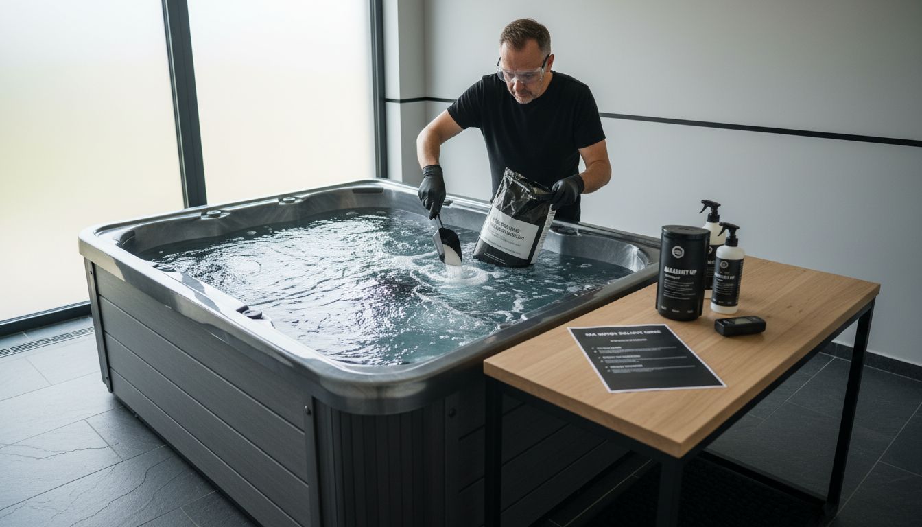 adjusting alkalinity hot tub
