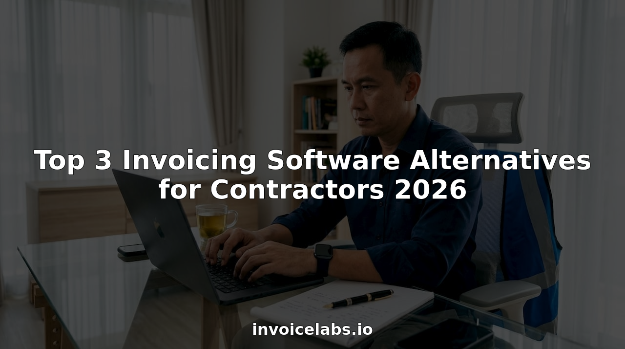 Top 3 Invoicing Software Alternatives for Contractors 2026