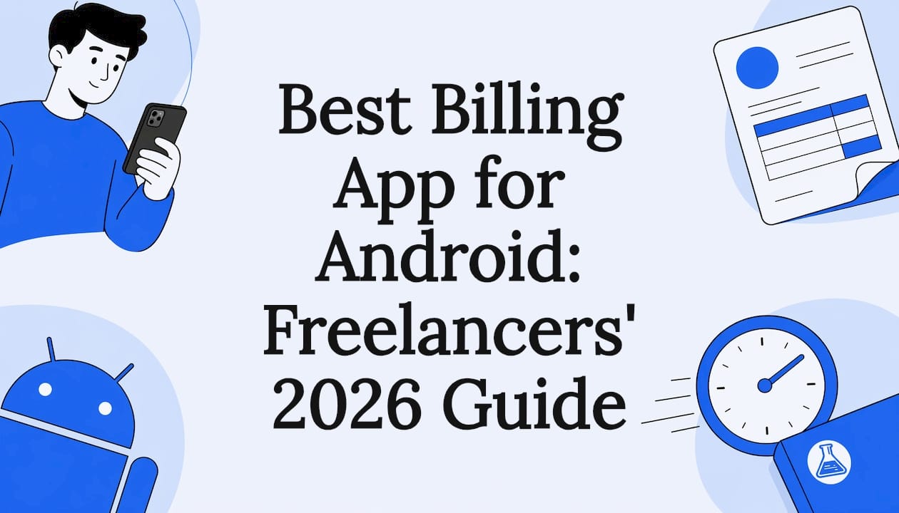 Decorative title card for billing app article