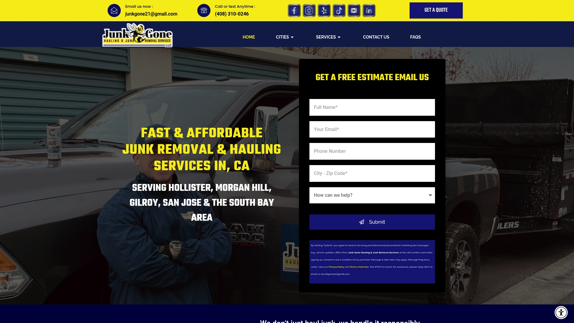 https://junkgonehaulingandjunkremovalservices.com