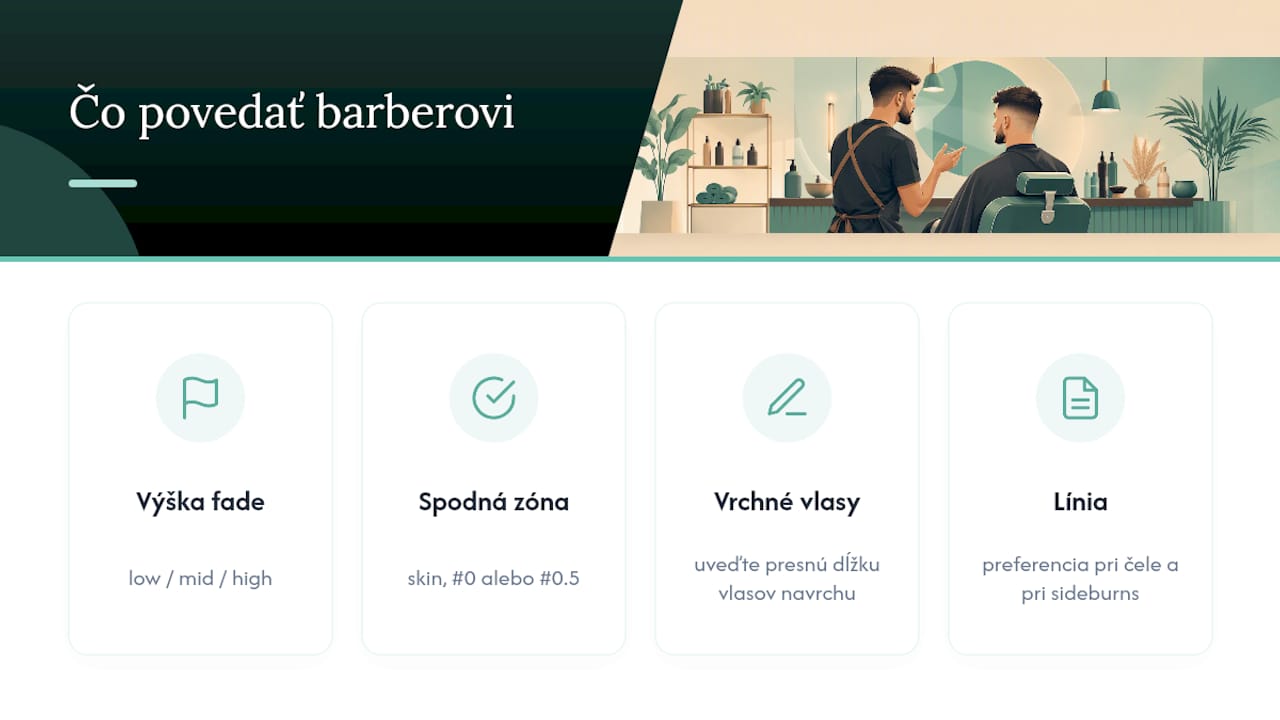 Štyri údaje pre presné nastavenie skin fade
