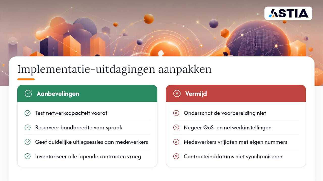 Welke uitdagingen komen kijken bij de implementatie? — overview diagram
