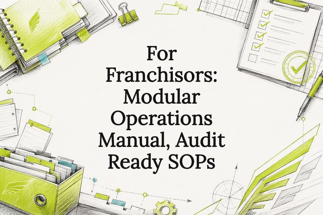 Modular operations manual title card