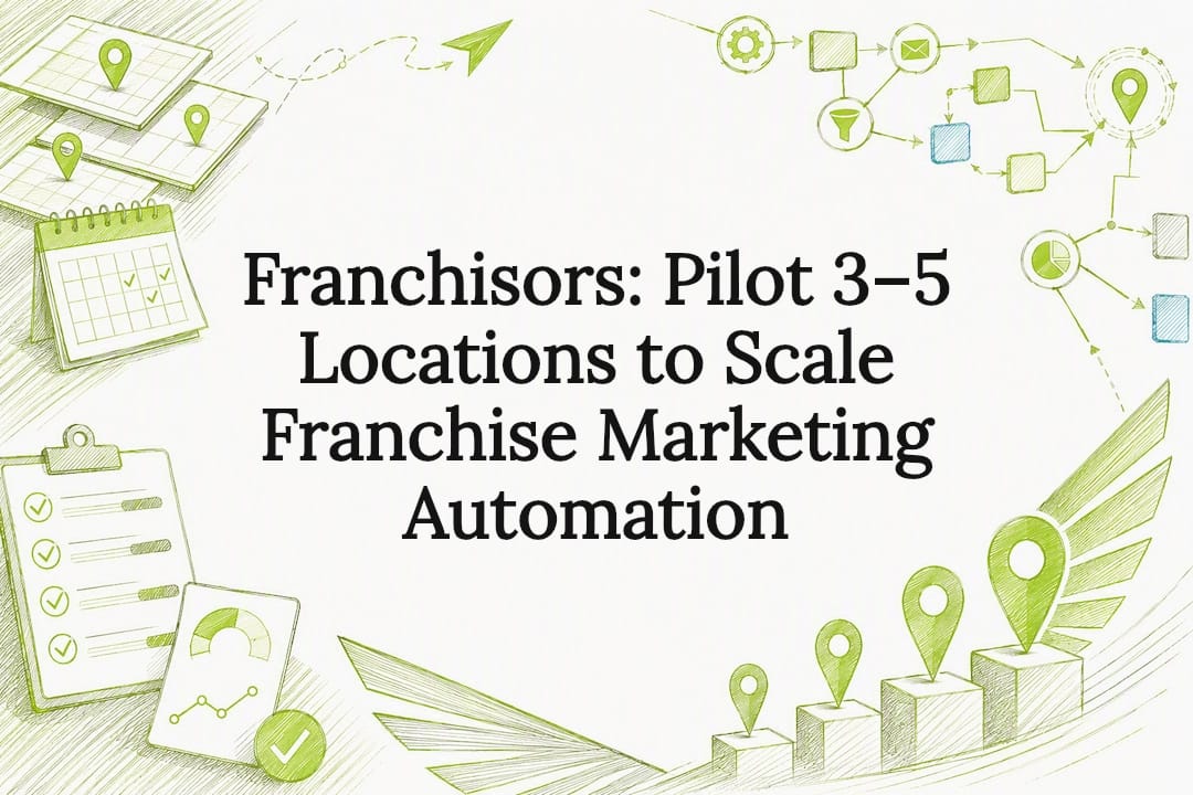 Decorative franchise automation title card