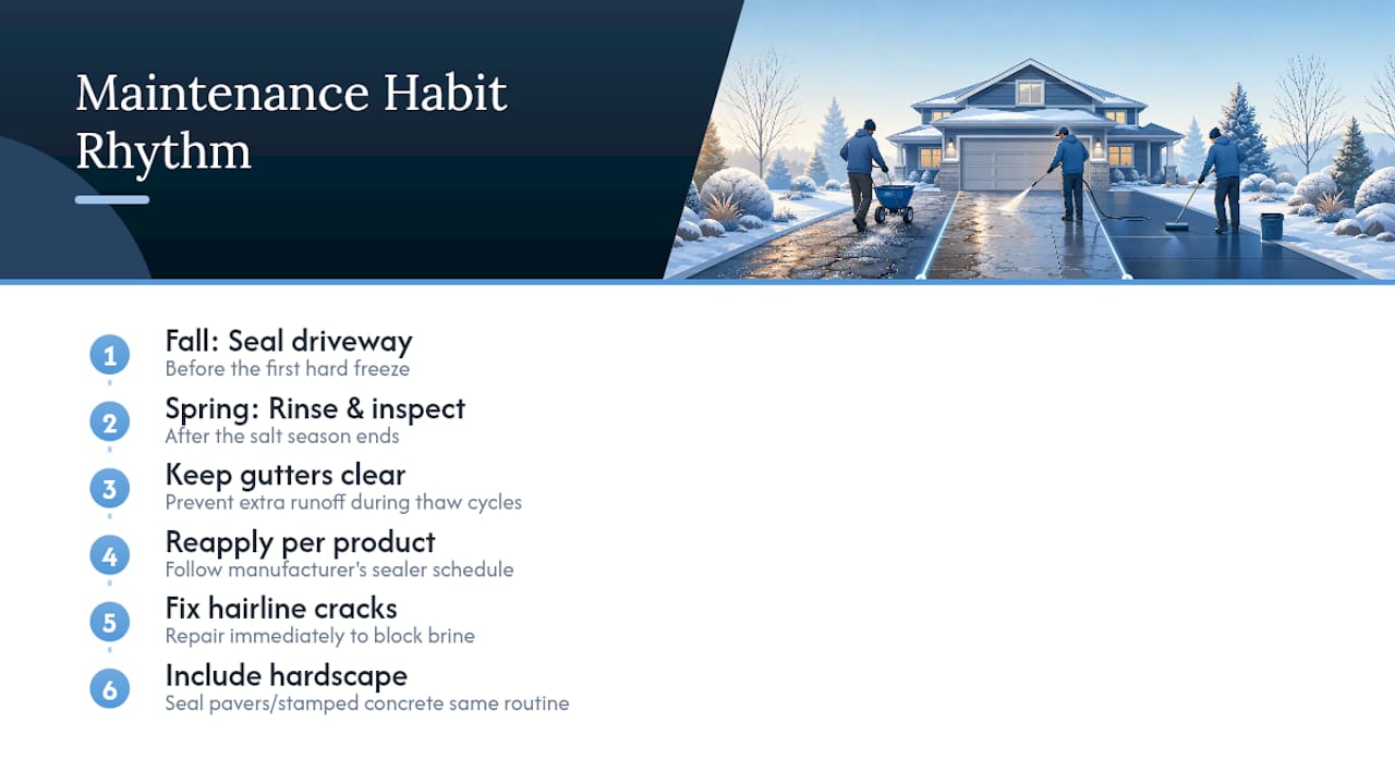 Building a Maintenance Habit That Actually Sticks — overview diagram