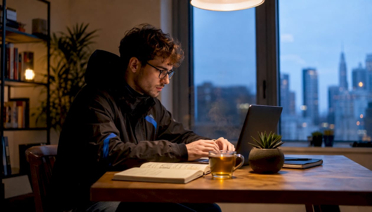 Marketing manager preparing return-reduction emails
