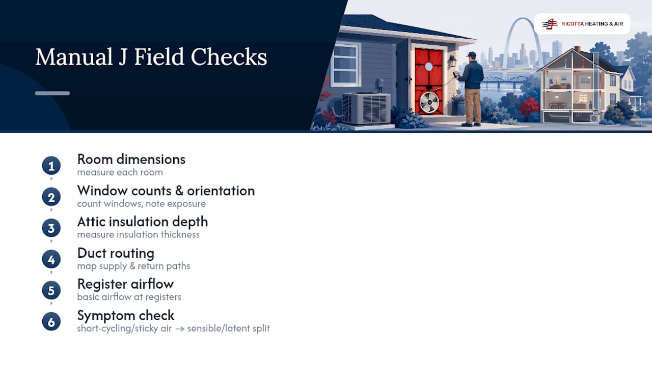Manual J field assessment inputs diagram