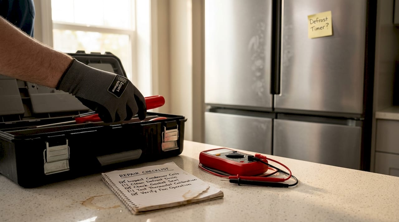 Checklist and tools for trustworthy appliance repair