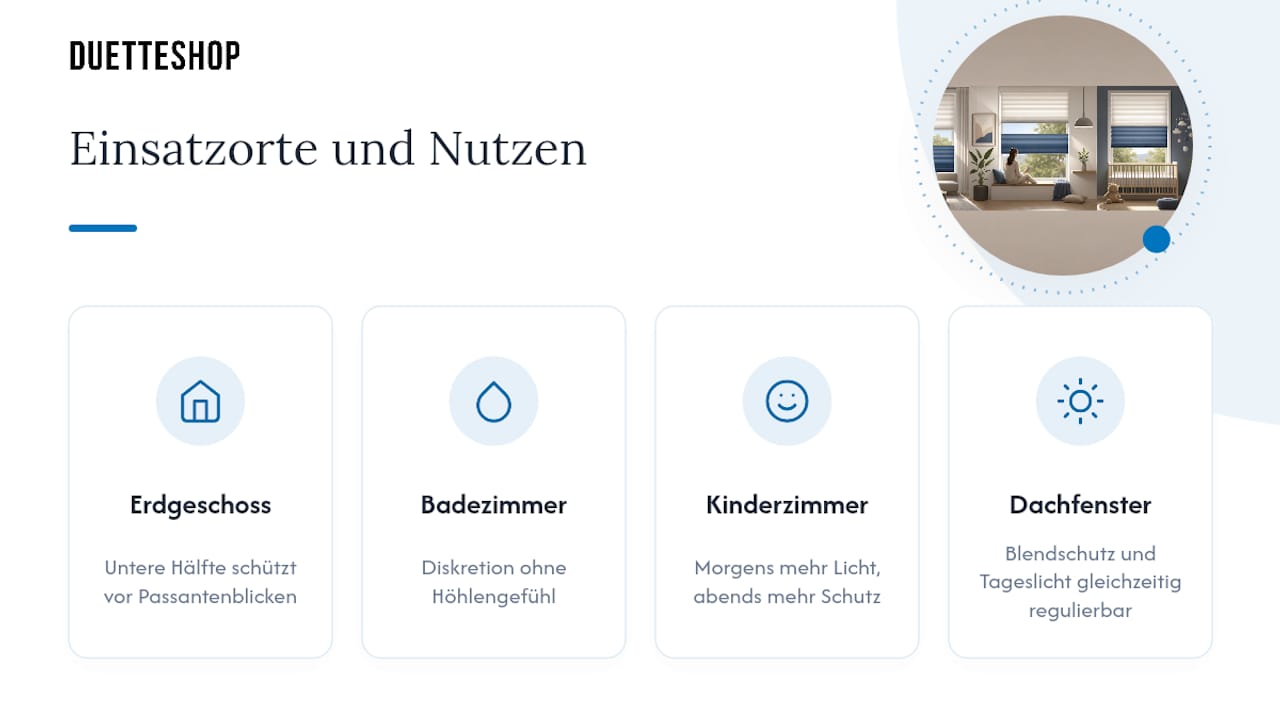 Was bedeutet Top-Down/Bottom-Up bei einem Plissee? — overview diagram