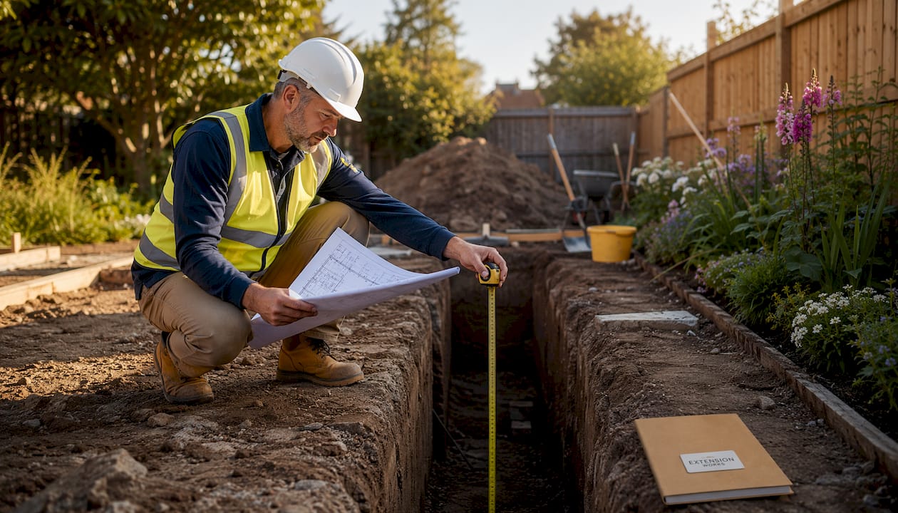 Foundation depth for extension: what you need to know