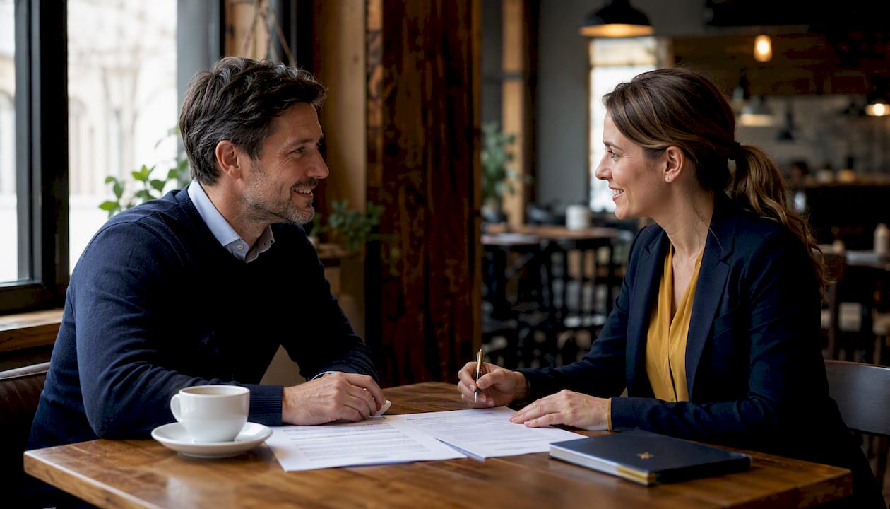 Handshake over design-build contract