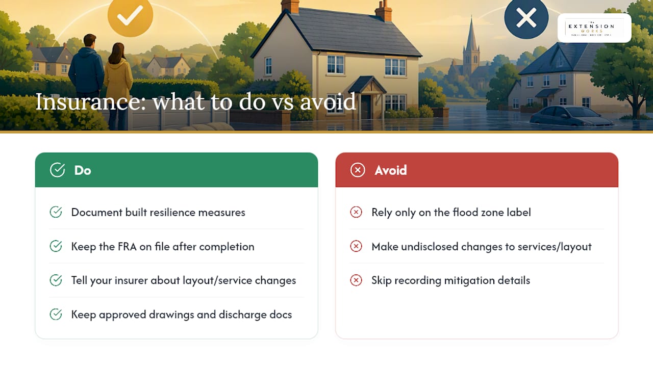 Does flood zone extension planning affect your home insurance? — overview diagram