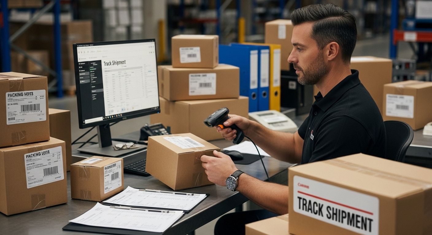 export shipment tracking process