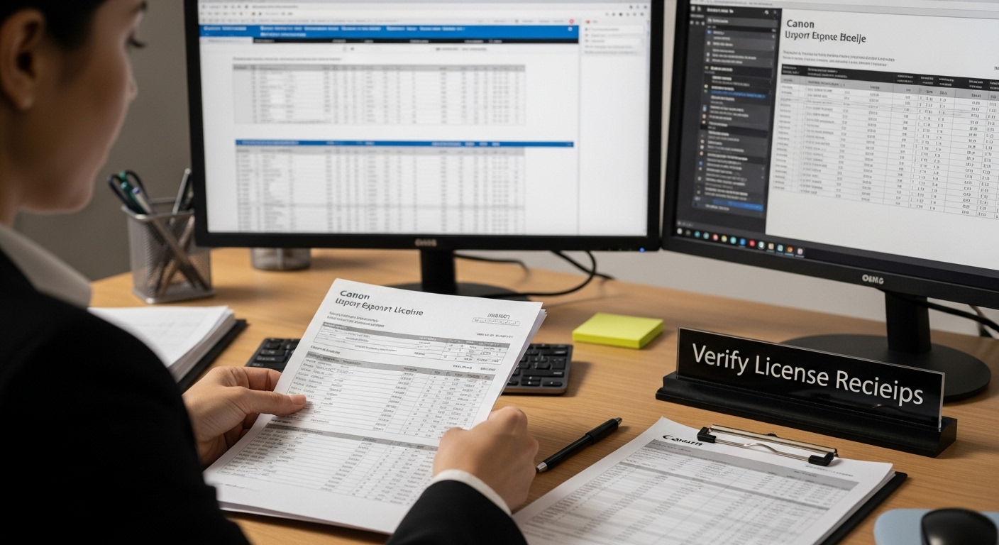 verify export license