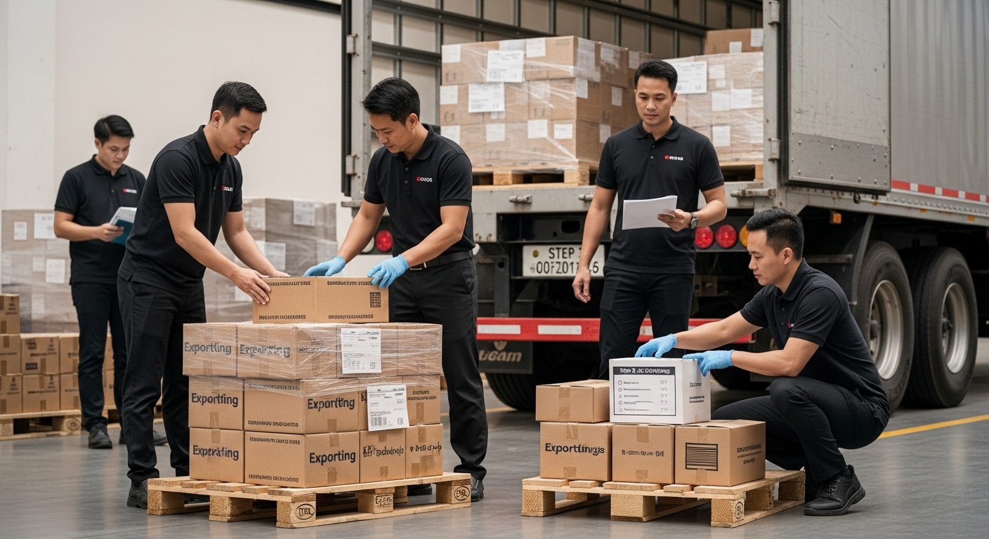 food export logistics shipping