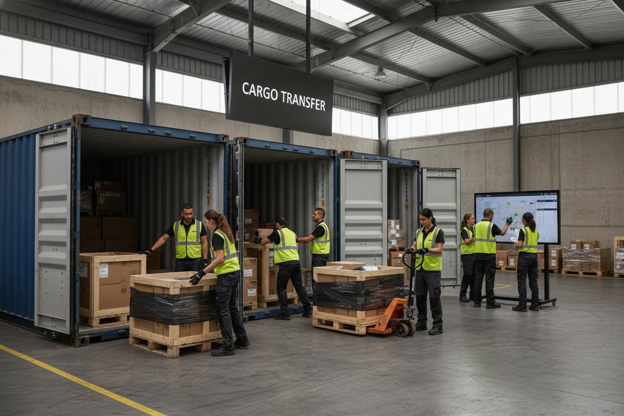 cargo transfer logistics process