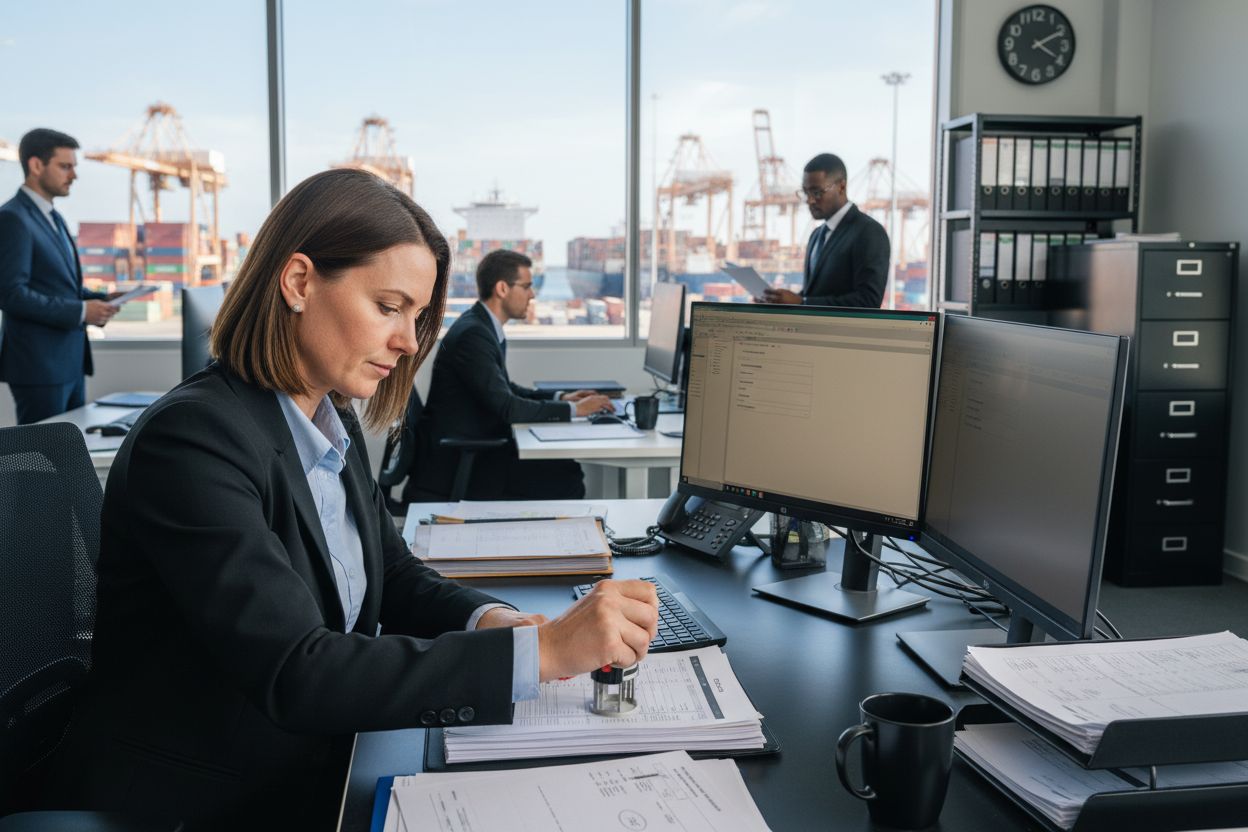 manifest documentation maritime office